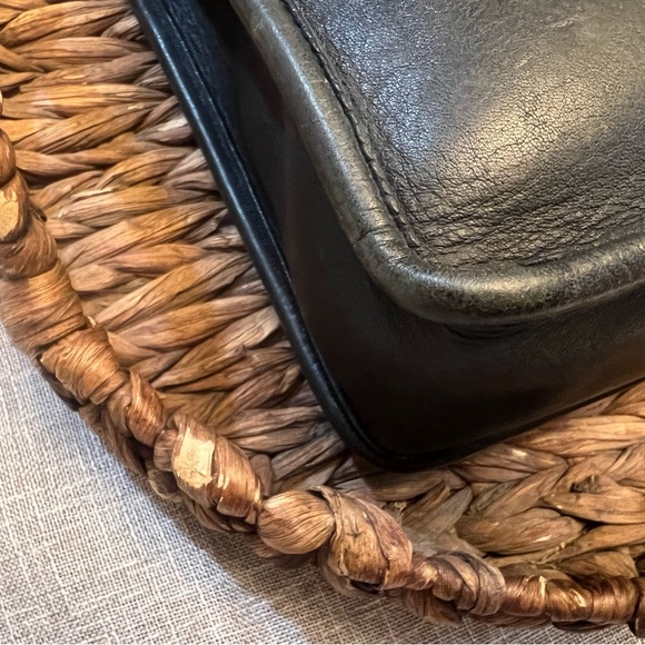 Vintage Coach Dark Grey/Nickel Willis  Purse 9927 - EUC- Hang Tag - Rare - Picture 14 of 16